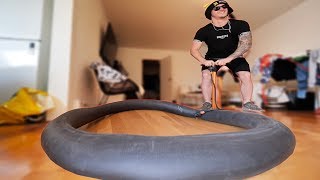 EXPLODING BMX TUBE!!