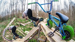 INSANE MINI BMX OBSTACLE COURSE...