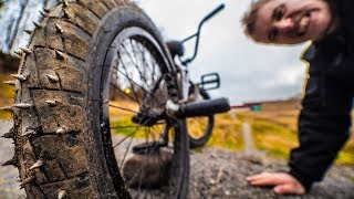THE DEATH TIRES ON DIRT JUMPS!