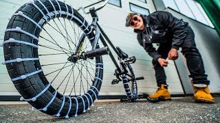 MY FIRST EVER SNOW PROOF BMX BIKE!