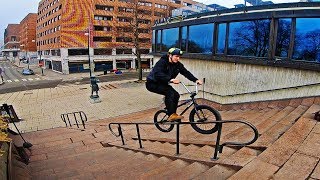 THE BMX DOUBLE DEATH RAIL GAP