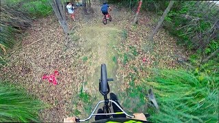 BMX DIRT JUMP RIDING IN LA!