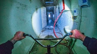 BMX RIDING IN AN ABANDONED MENTAL HOSPITAL