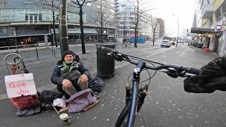 GIVING MY MTB TO HOMELESS MAN FOR CHRISTMAS