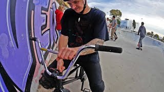 DESTROYING MY NEW BMX BIKE!