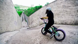 INSANE BMX HILLBOMB VS GIRLFRIEND!