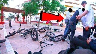 POLICE SHUT DOWN OUR BMX STREET SESSION!