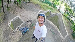 FINALLY DID MY DREAM TRICK ON DIRT JUMPS!! (BMX)