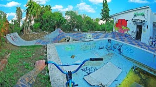DIY BMX SPOT: HOUSE TURNED INTO A SKATEPARK
