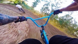 TOP SPEED BMX RIDING ON DIRT JUMPS!