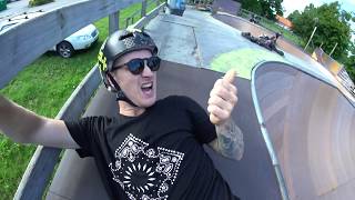 BMX RIDING AND WATER JUMPING!