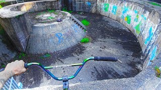 RIDING BMX AT A WW2 BUNKER!