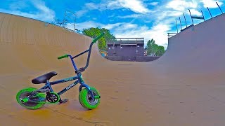 INSANE MINI BMX RIDING IN VERT RAMP 2!