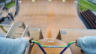 MY BIGGEST FLIP DROP ON BMX EVER!!