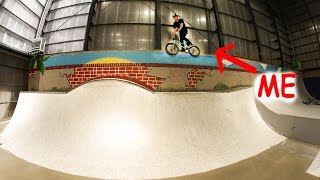 BREAKING MY FEAR OF HEIGHTS ON BMX!!
