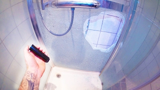 BREAKING MY SHOWER WITH A BMX PEG!!