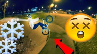 RIDING BMX ON ICE!!