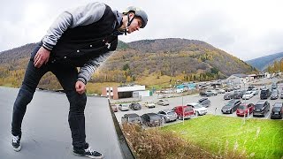 I FLIPPED OFF A ROOF!!