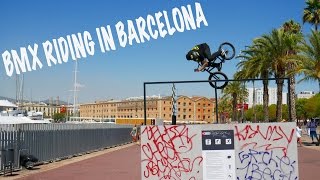 OLA SELSJORD IN BARCELONA - BMX