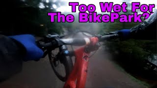 Was it TOO WET for DYFI BIKE PARK?