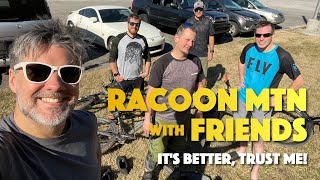 Taking on RACOON MOUNTAIN - RIDE IT with...