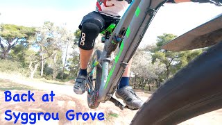 Syggrou Grove quick ride! City Park ride! MTB...