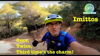 Third time's the charm! Imittos mountain...