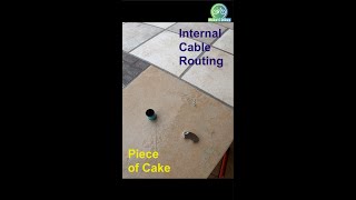 #Shorts, Internal Cable Routing made easy! MTB...