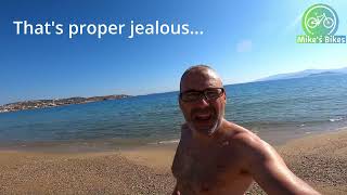 Paros August 2021 Byzantine trail ride, ends...