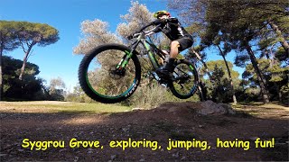 Hidden riding ground in the middle of the...