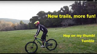 New trails, HoponmyThumb and Tumble trail in...