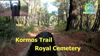 Royal cementery view, Kormos trail! MTB in Greece!