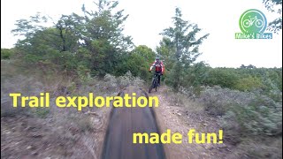 New trails today! Hook and Corkscrew! MTB in...