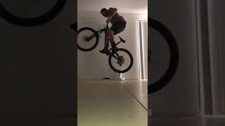Living room MTB hop #shorts #mountains
