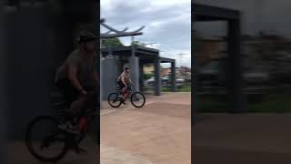 Stair set gaps #shorts #mountainbike