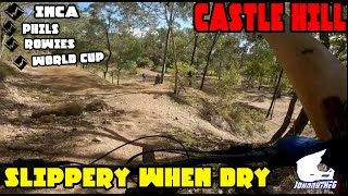Ride here when the weather is bad! Castle Hill...