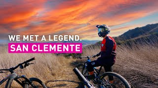 San Clemente Mountain Biking Trails - We met a...