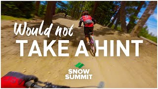 A Disruptive Character at Snow Summit Mountain...