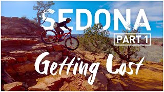 Sedona MTB Festival - Getting lost on Slim...
