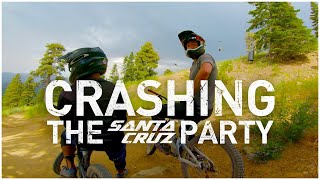 I Crashed the Santa Cruz Party at Snow Summit....