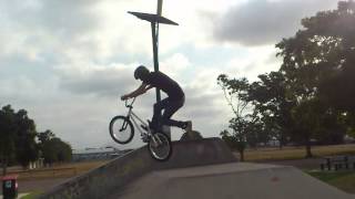 Bmx Clip of the Week Ep1 - Tail whip to bike flip!
