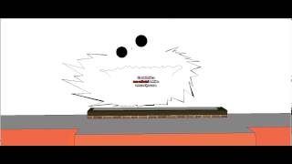 Google Sketchup 8 - Cookie Monster Graffiti