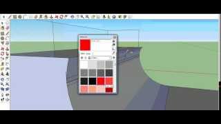 Google Sketchup 8 - Creating an Over Vert...