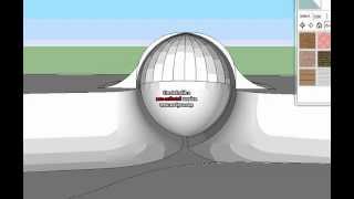 Google Sketchup 8 - Creating a Full Pipe and Bowl