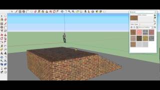 Google Sketchup 8 - Creating Stairs and Grafitti
