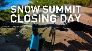 Snow Summit Bike Park - Closing Day 2018....