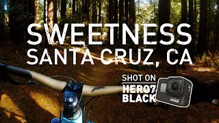 Sweetness MTB Trail in Santa Cruz, CA. Shot on...