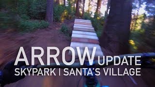Newest features at Skypark Bike Park - 'Arrow'...