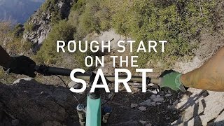 Rough Start on the SART - MTB Ride and Crash
