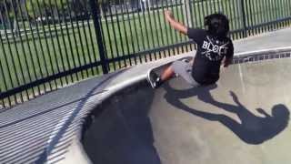 Alan Sangma in the Pool at Chino Skatepark (Ayala)